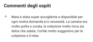 Recensione entusiasta di un ospite sul soggiorno 